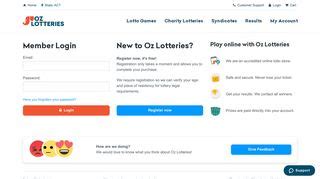 lotto nsw login